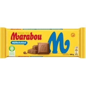 Шоколад Marabou (Марабу) Mjölkchoklad молочный, 160 гр