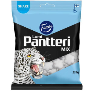 Конфеты с лакрицей Lumi Pantteri Mix, 220 гр