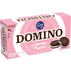 Шоколадное печение с ванильным кремом Fazer Domino Super Original 345 гр