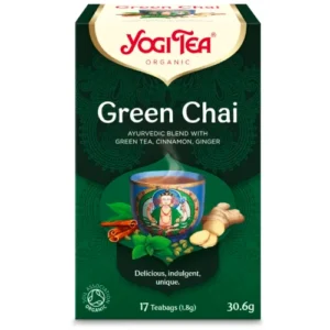Аюрведический зеленый чай с пряностями Yogi Tea Green Chai Organic 30,6 г