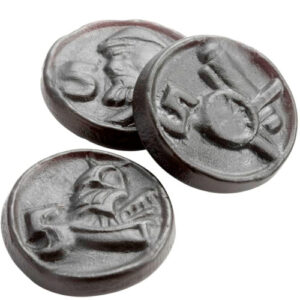 Лакричные конфеты монетки Haribo Piratos 2,6 кг