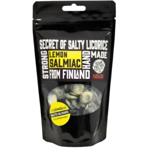Лакричные конфеты лимон-салмиак Namitupa Lemon Salmiac 100 гр