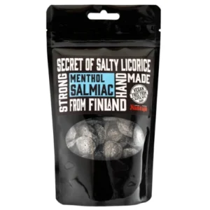 Лакричные конфеты ментол-салмиак Namitupa Menthol Salmiac 100 гр