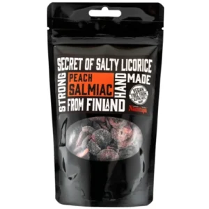 Лакричные конфеты персик-салмиак Namitupa Peach Salmiac 100 гр