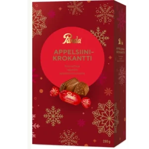 Шоколадные конфеты Panda Appelsiinikrokantti 280 гр