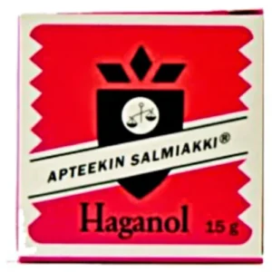Лакричные конфеты HAGANOL salmiac 15 гр