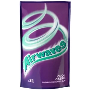 Жевательная резинка Airwaves Cool Cassis 29 гр освежающая мята