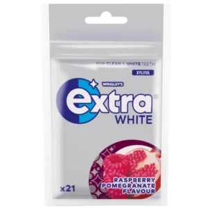 Жевательная резинка Extra White Raspberry Pomegranate 29 гр малина-гранат