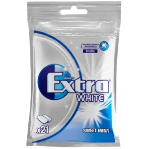 Жевательная резинка Extra White Sweet Mint 29 гр сладкая мята