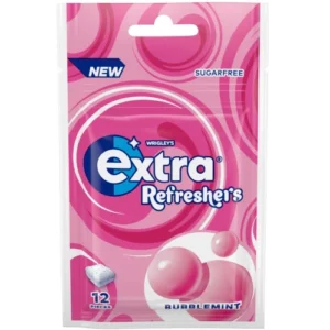 Жевательная резинка без сахара Extra Refreshers Bubblemint 26 гр