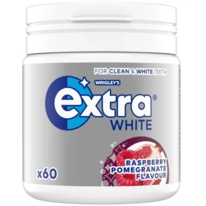 Жевательная резинка Extra White Raspberry Pomegranate 84 гр малина-гранат