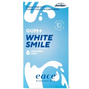 Жевательная резинка с фтором и кальцием для здоровья зубов Eace Gum + White Smile 20 гр
