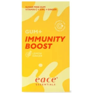 Жевательная резинка с имбирем, витамином С и цинком Eace Gum + Immunity Boost 20 гр