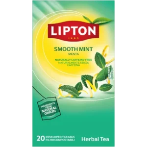 Травяной чай с мятой и лимоном Lipton Smooth Mint 20 пакетиков