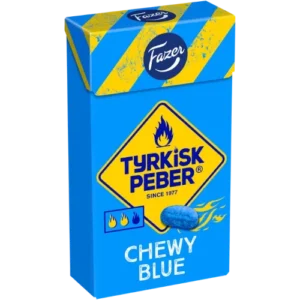 Острые пастилки салмиак Fazer Tyrkisk Peber Chewy 38 гр