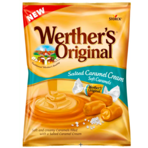 Сливочная соленая карамель Werther´s Original Salted Caramel Cream 125 гр
